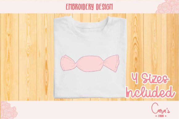 Candy Applique: A Sweet Touch for Boutique Sweatshirts