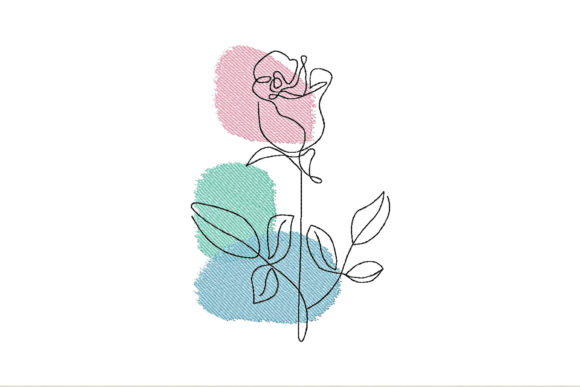 One Line Rose: A Minimalist Embroidery Review