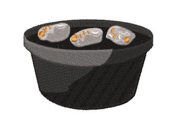 Review: Dutch Oven Filled with Glowing Charcoal Design
