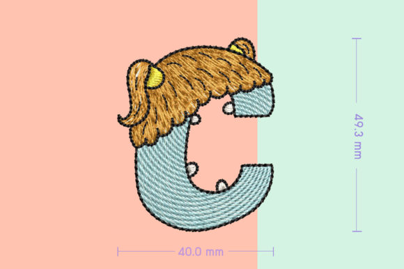 Review: Monster Letter C for Halloween Embroidery