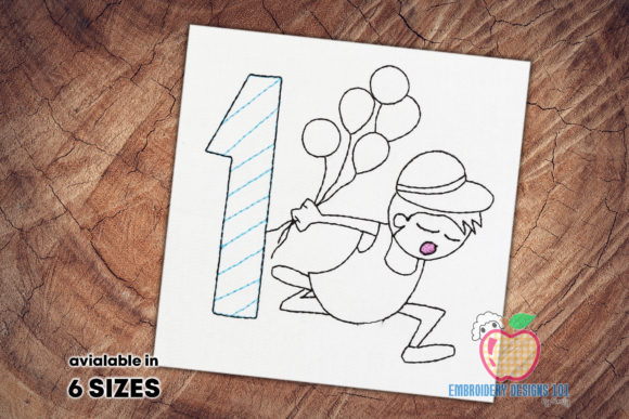 Reviewing 1st Birthday Balloon Boy for Boutique Sweatshirts