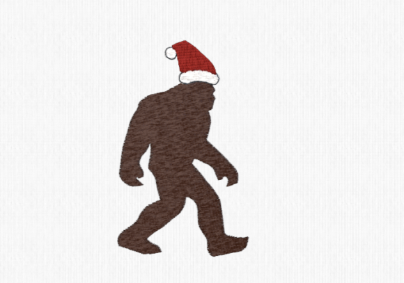 Reviewing Bigfoot with Santa Hat for Holiday Projects