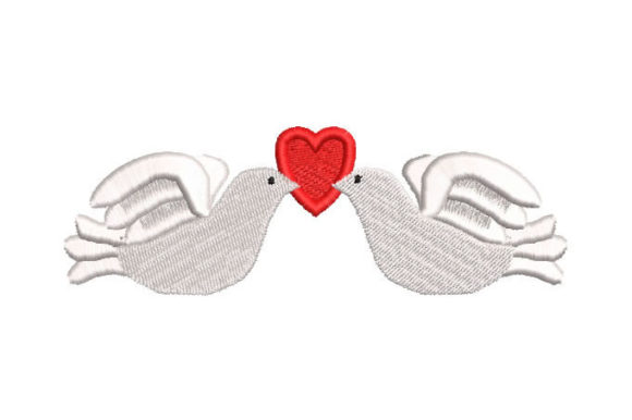 Reviewing Love Doves with Heart for Valentine’s Sales