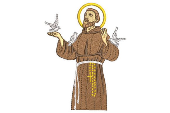Reviewing Saint Francis of Assisi for Boutique Sweatshirts