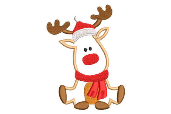 Reviewing the Christmas Reindeer with Scarf Design