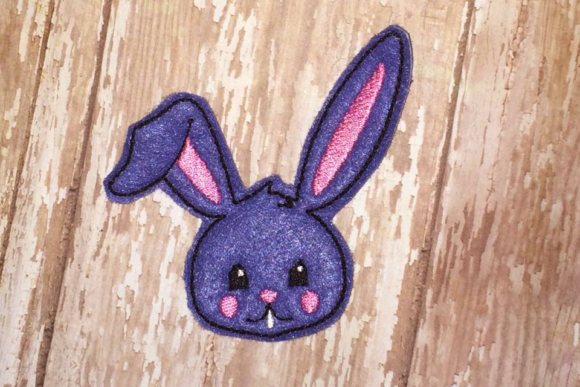 Reviewing the Easter Bunny Face ITH Feltie for Boutique Sweatshirts