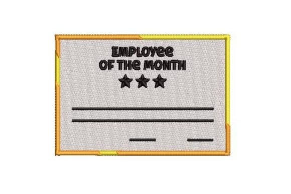 Reviewing the Employee of the Month Certificate Design